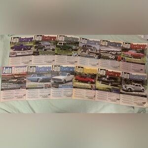 Auto Restorer Magazines: Volume 24, 2012 (Jan-Dec)